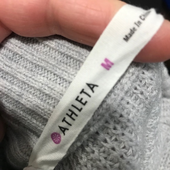 Athleta Merino Wool Pinewood Sweater Dress M - Picture 4 of 12